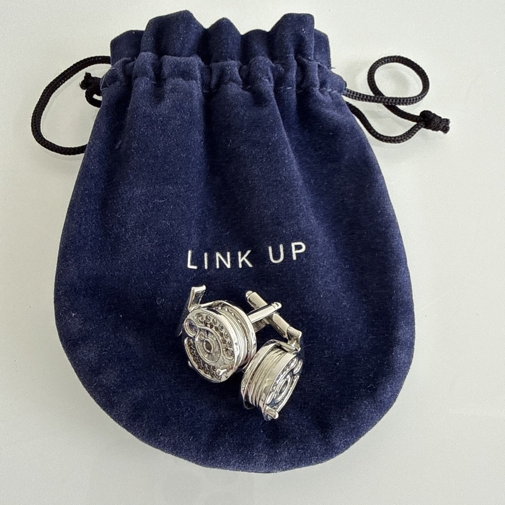 NEW! Link Up Cufflinks Fly Fishing Cuff link - Picture 4 of 5